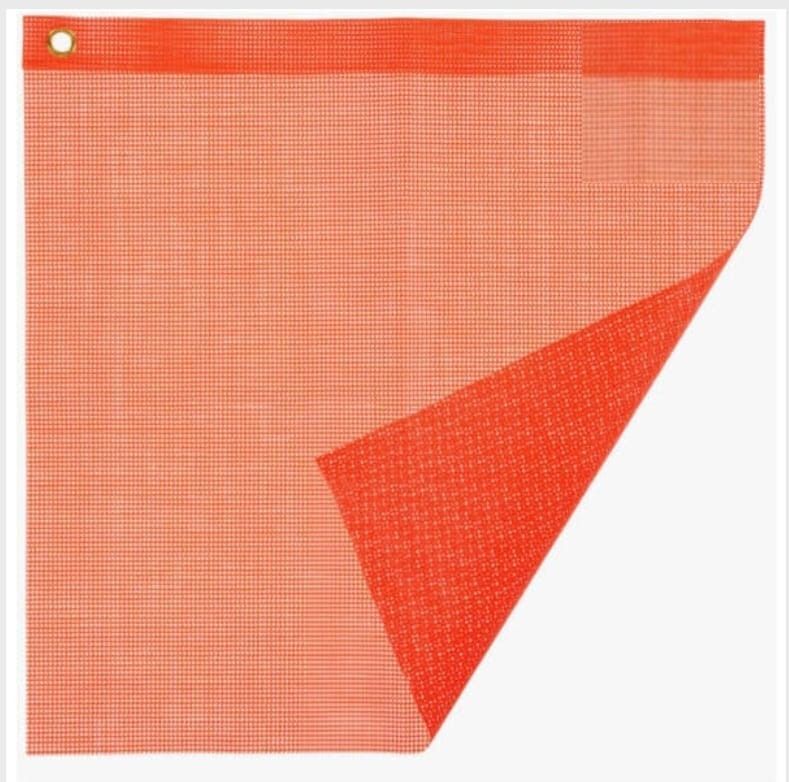 Red Grommet Flag Oversize Load Flags 18