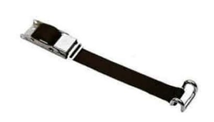 Over Center Buckle Strap With Closed Rave Hook
