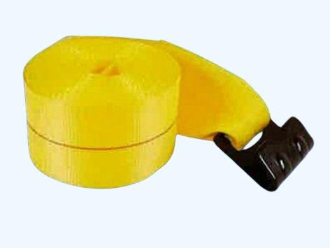 Winch Strap With Flat Hook