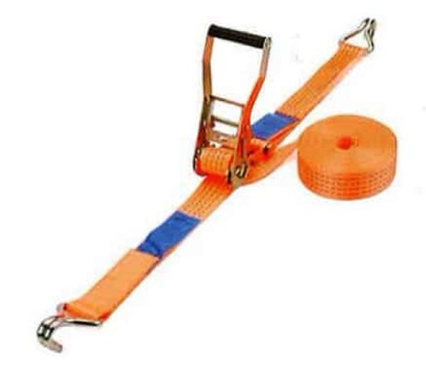 EN 12195-2 5T Ratchet Tie Down Strap with Double J Hook
