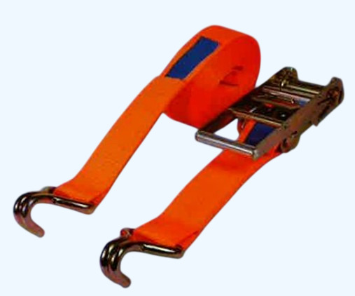 EN 12195-2 10T Ratchet Tie Down Strap With Double J Hook