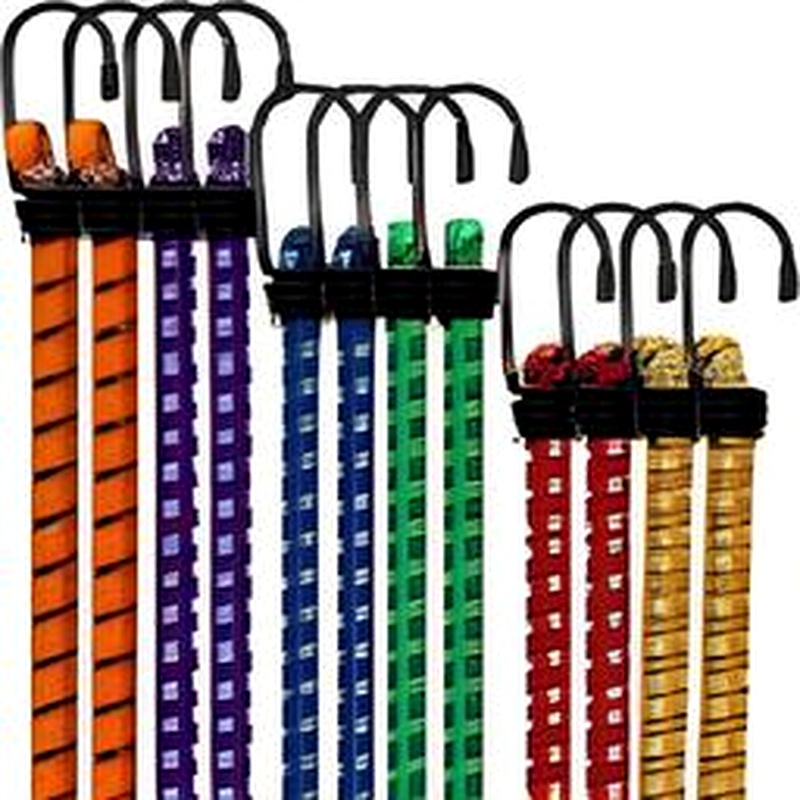STS-07 Colour Bungee Cord With Hooks