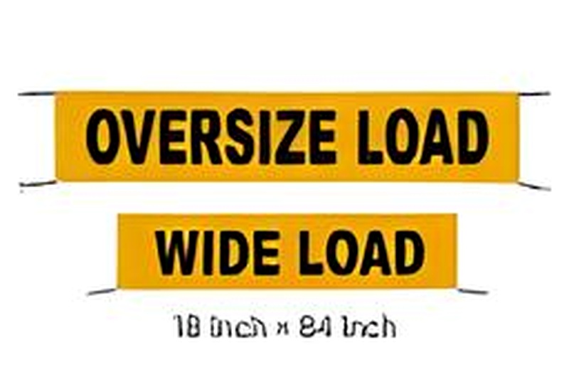 STS-21 Over size and Wide Load Banner
