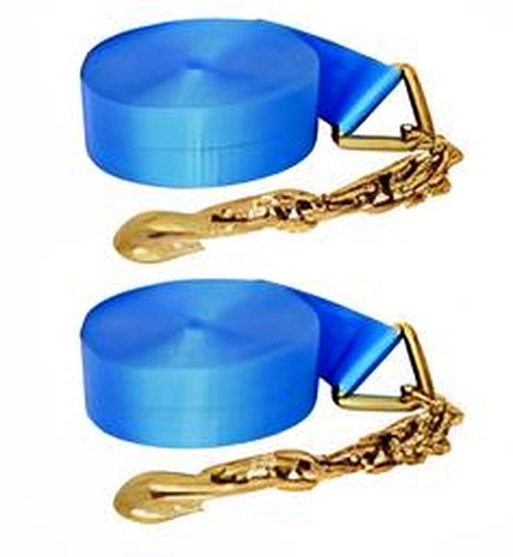 STS-35 Blue Winch strap chain hook 4x30