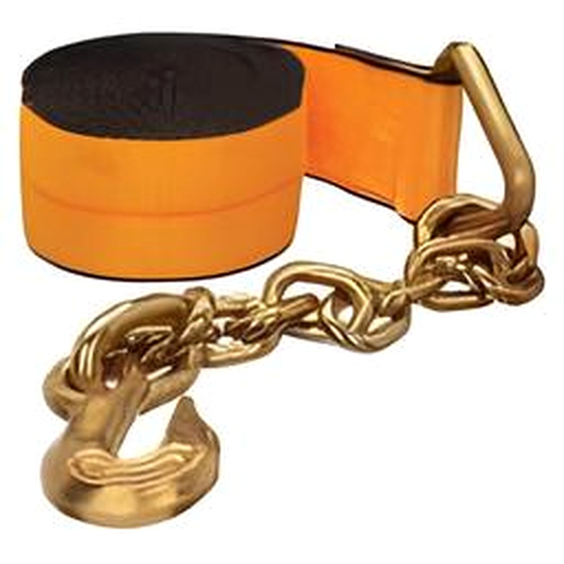 STS-35 Orange Winch Strap Chain Hook 4x30 ST-8845