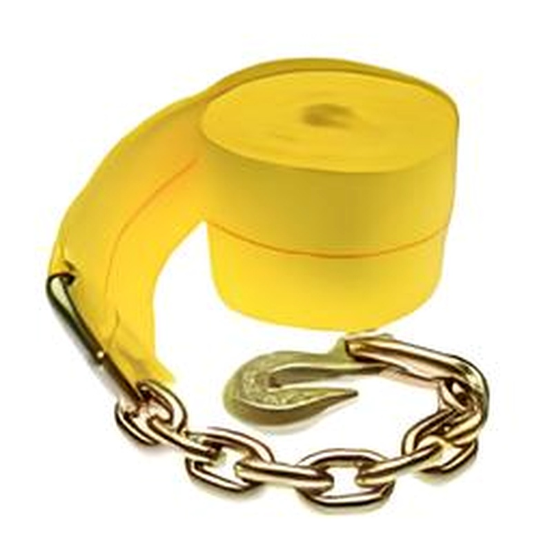 STS-35 Yellow Winch Strap Chain hook 4x30 STS-8864