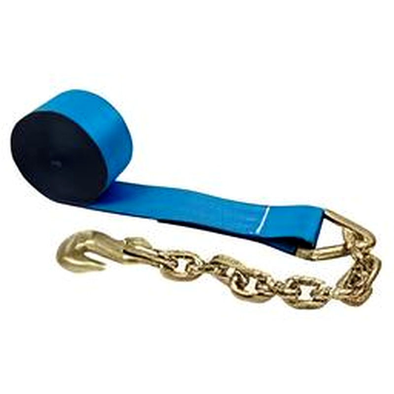STS-36 Blue Winch Strap Chain Hook 4x40