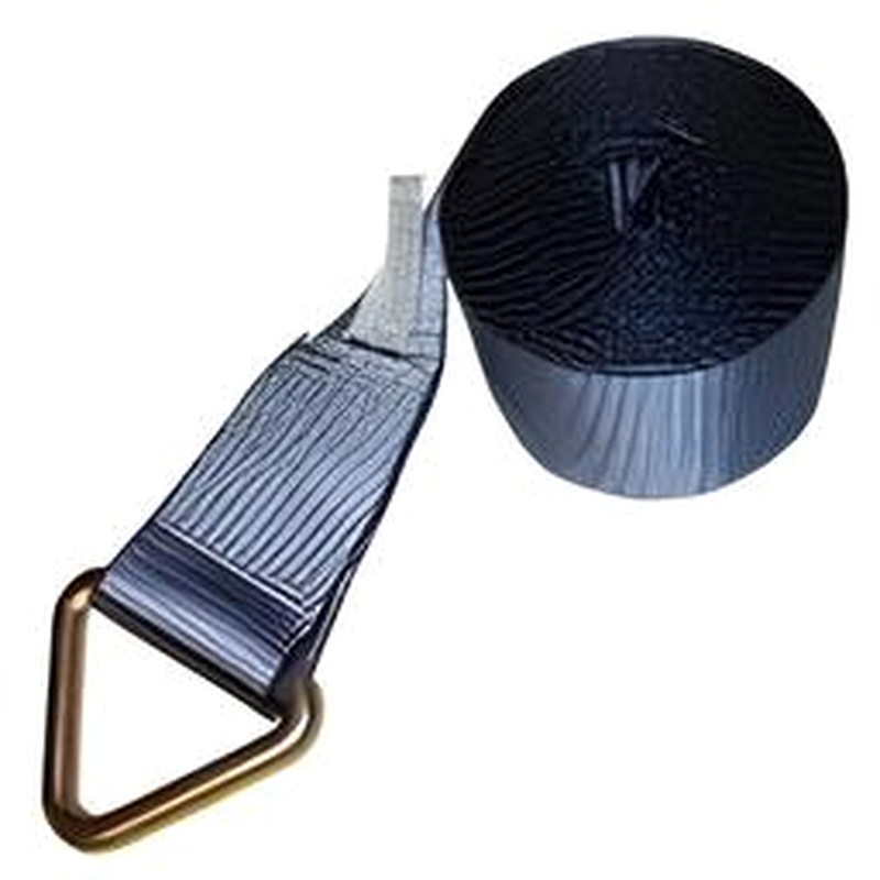 STS-37 Grey Winch Strap Delta Ring 4x30 STS-8863