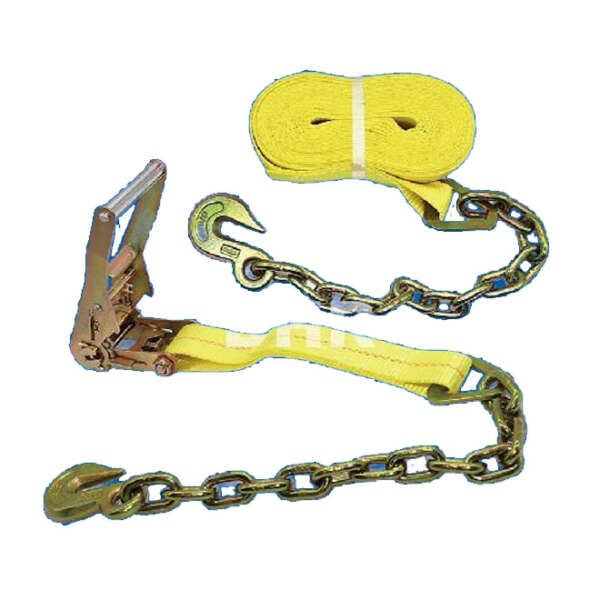 2" Ratchet Strap With Chain Anchol