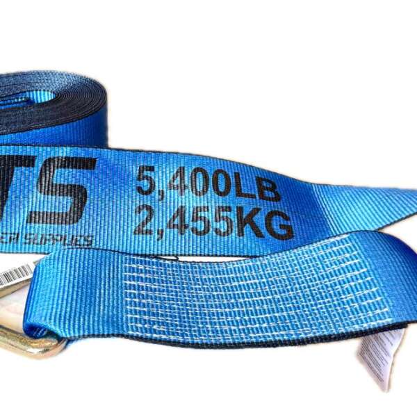 Winch Strap with D- Ring