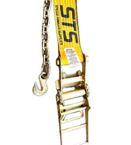 2" Ratchet Strap With Chain Anchol