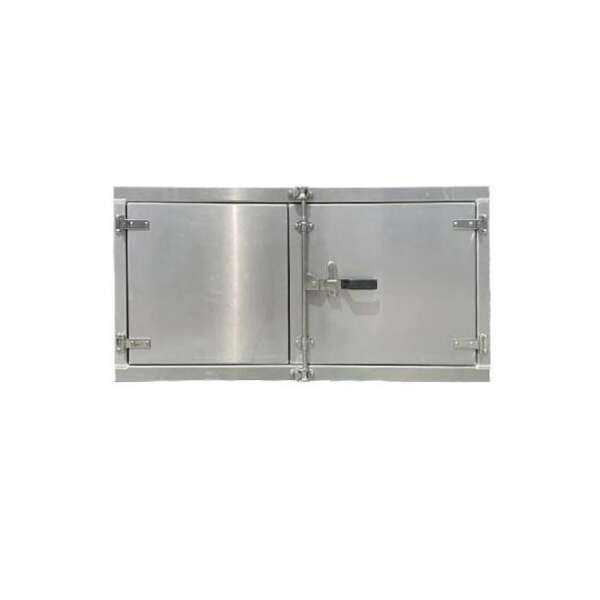 Flatbed Aluminum Tool Box 24" x 24" x 60"