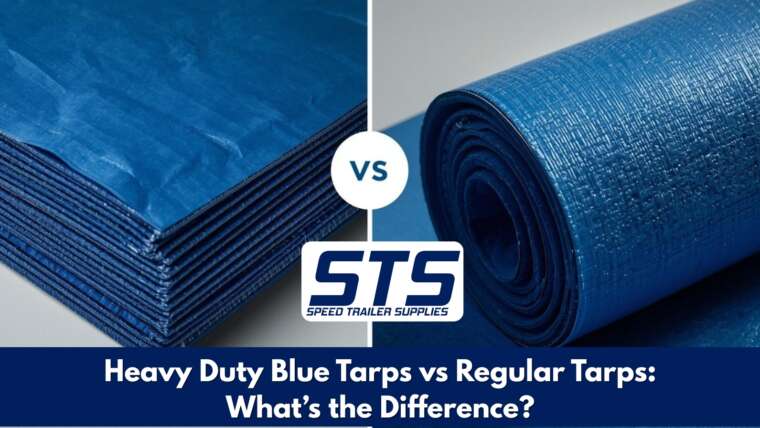 Heavy Duty Blue Tarps vs Regular Tarps: What’s the Difference?
