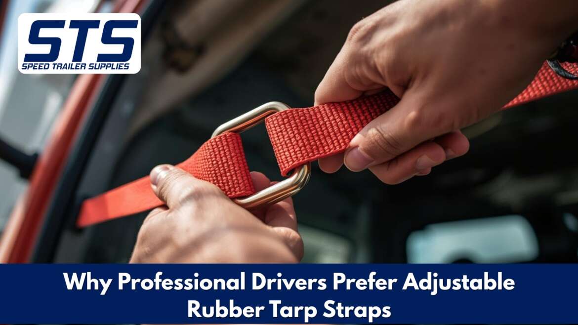 Why Professional Drivers Prefer Adjustable Rubber Tarp Straps