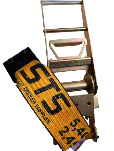 Ratchet tie- down flat hook 4"16